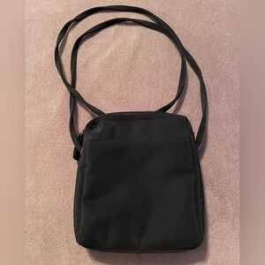 X press Zone Black Crossbody Bag with Zipper